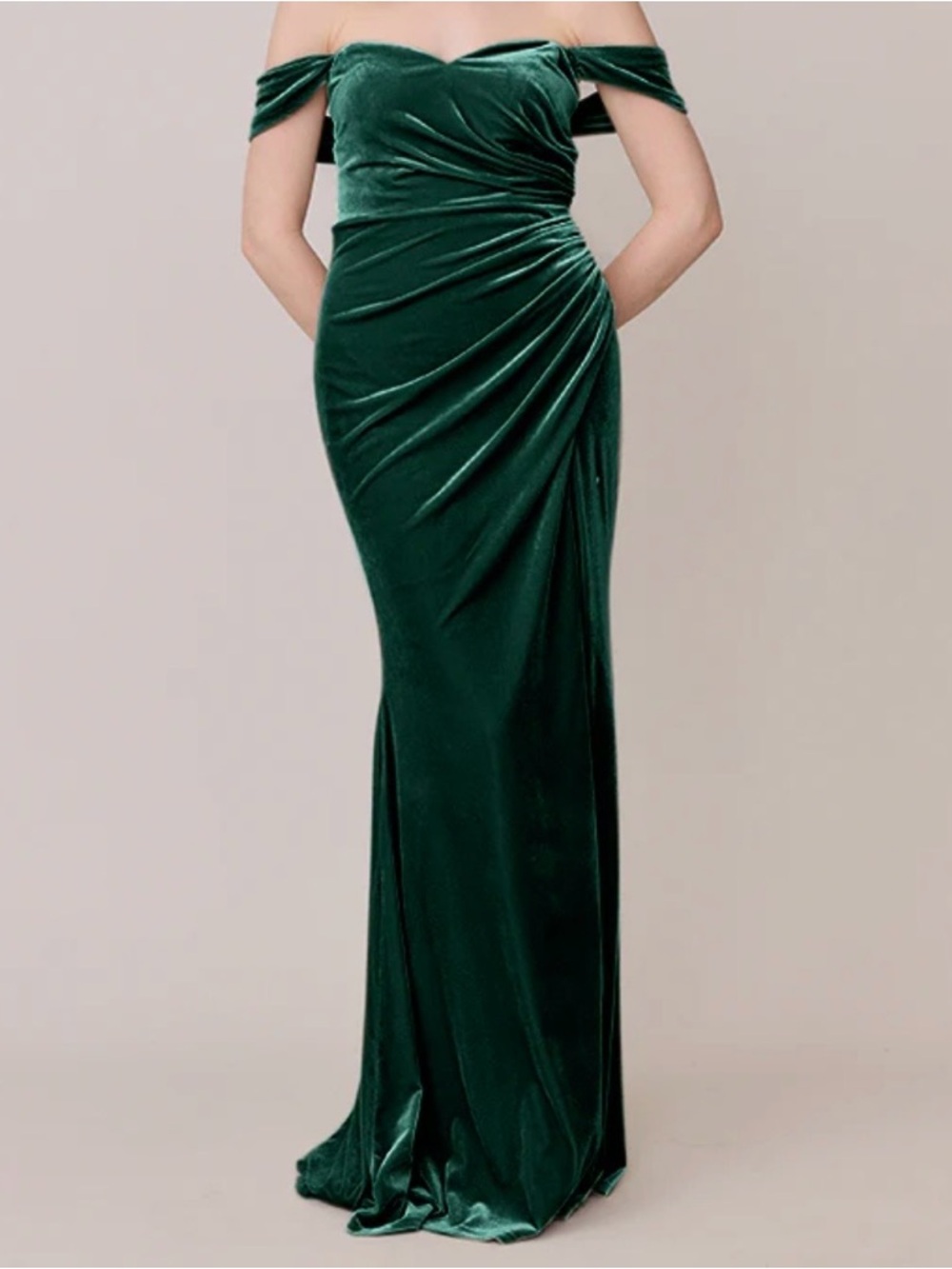 Revelry Ariel Dress in Emerald
